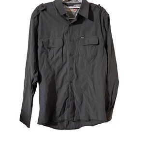 sovereigne codes shacket size Medium gray double pocket